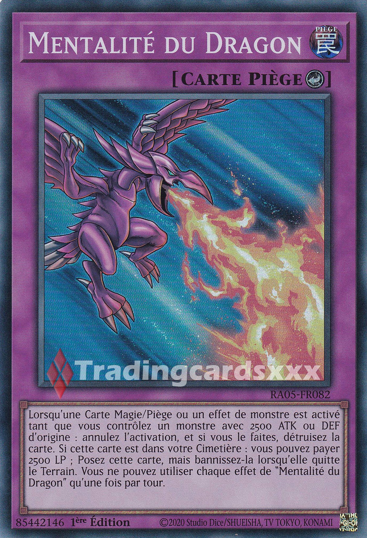 Yu-Gi-Oh! Mentalité du Dragon : SR RA05-FR082