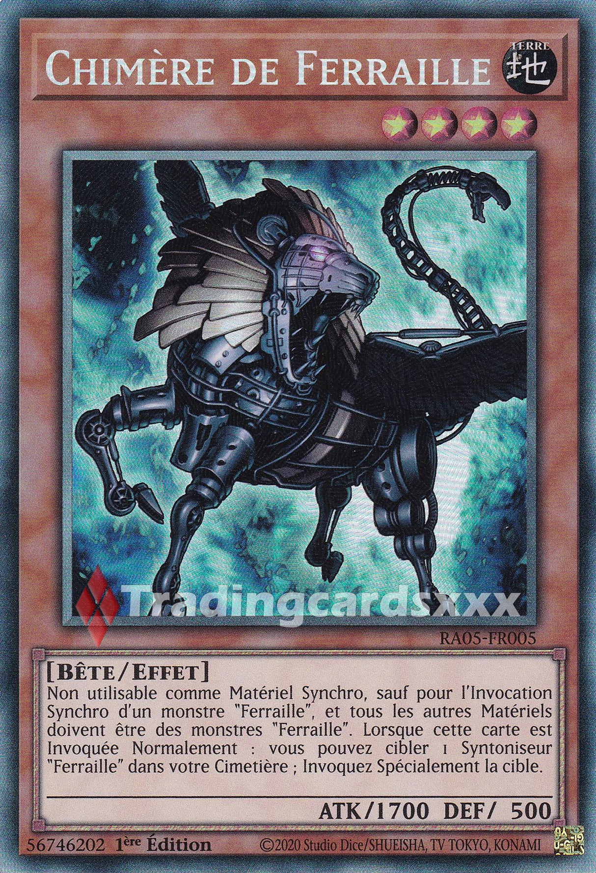 Yu-Gi-Oh! Chimère de Ferraille : CR RA05-FR005