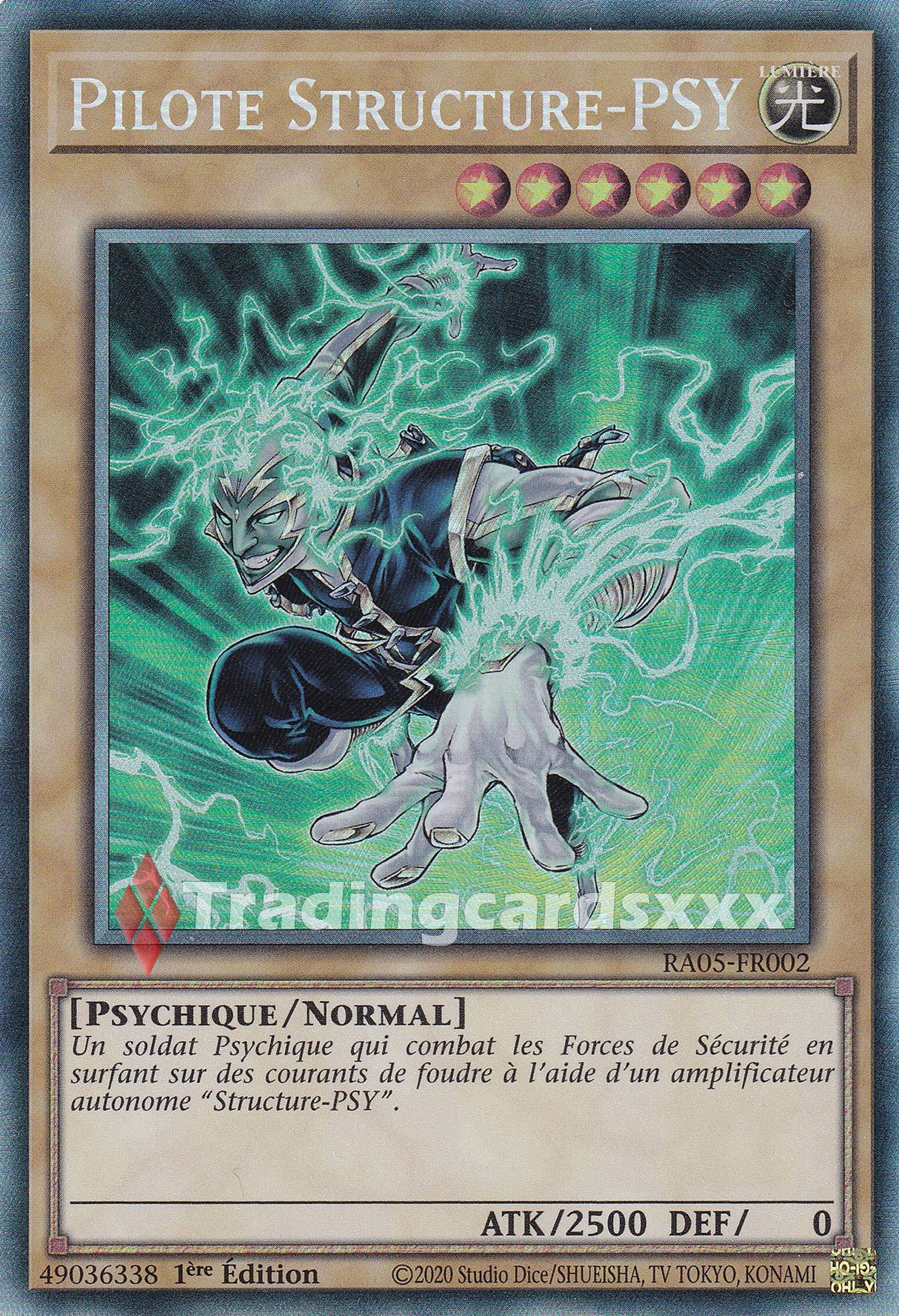 Yu-Gi-Oh! Pilote Structure-PSY : CR RA05-FR002