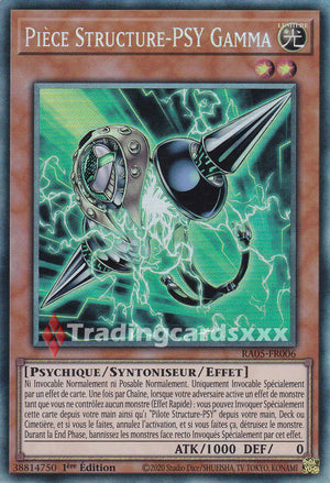 Yu-Gi-Oh! Pièce Structure-PSY Gamma : CR RA05-FR006