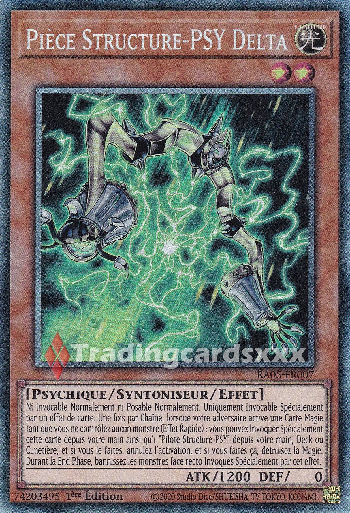Yu-Gi-Oh! Pièce Structure-PSY Delta : CR RA05-FR007