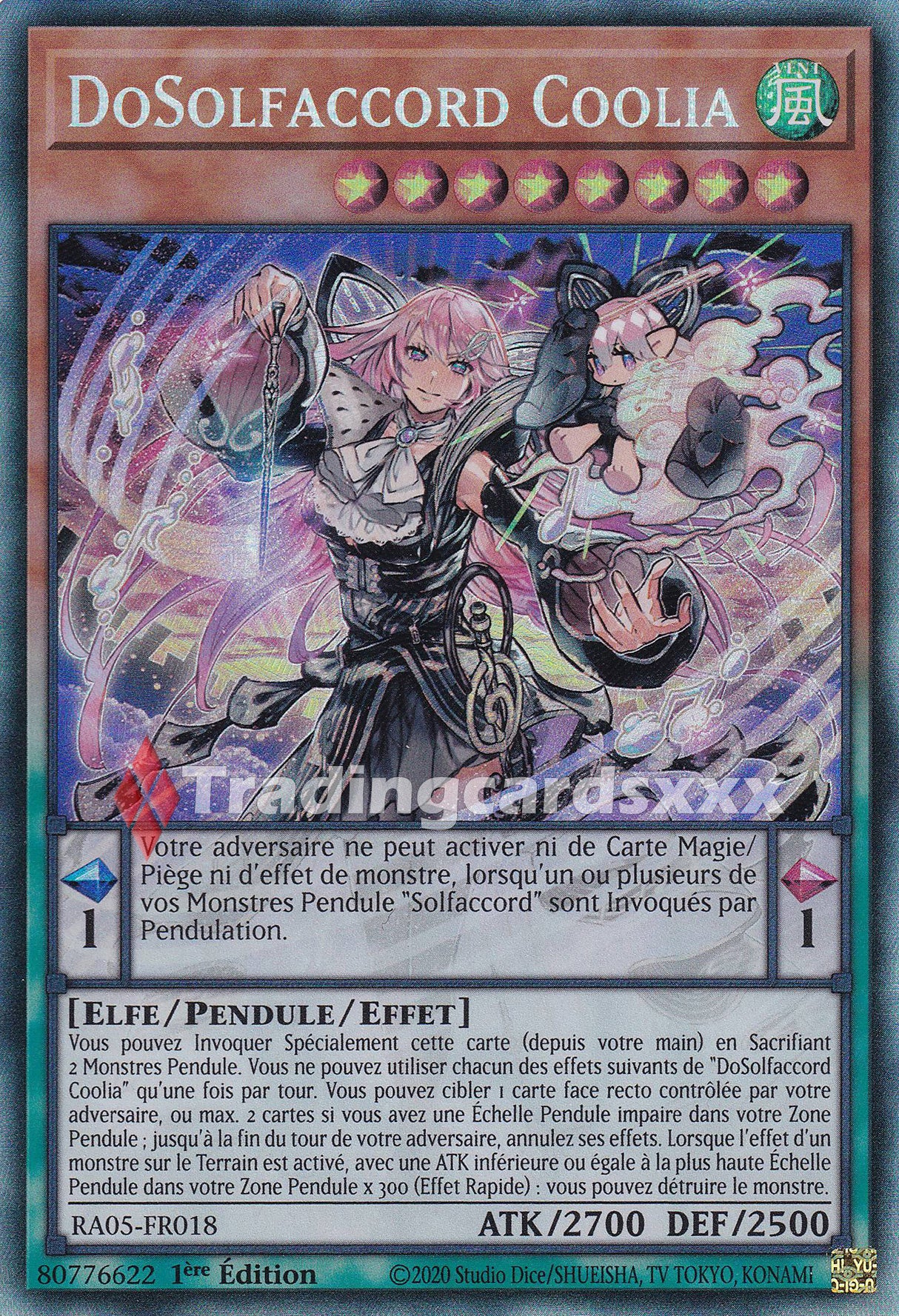Yu-Gi-Oh! DoSolfaccord Coolia : CR RA05-FR018