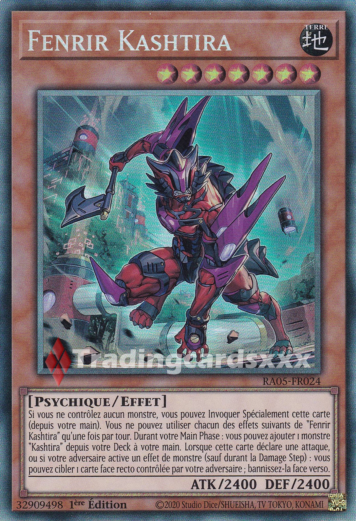 Yu-Gi-Oh! Fenrir Kashtira : CR RA05-FR024