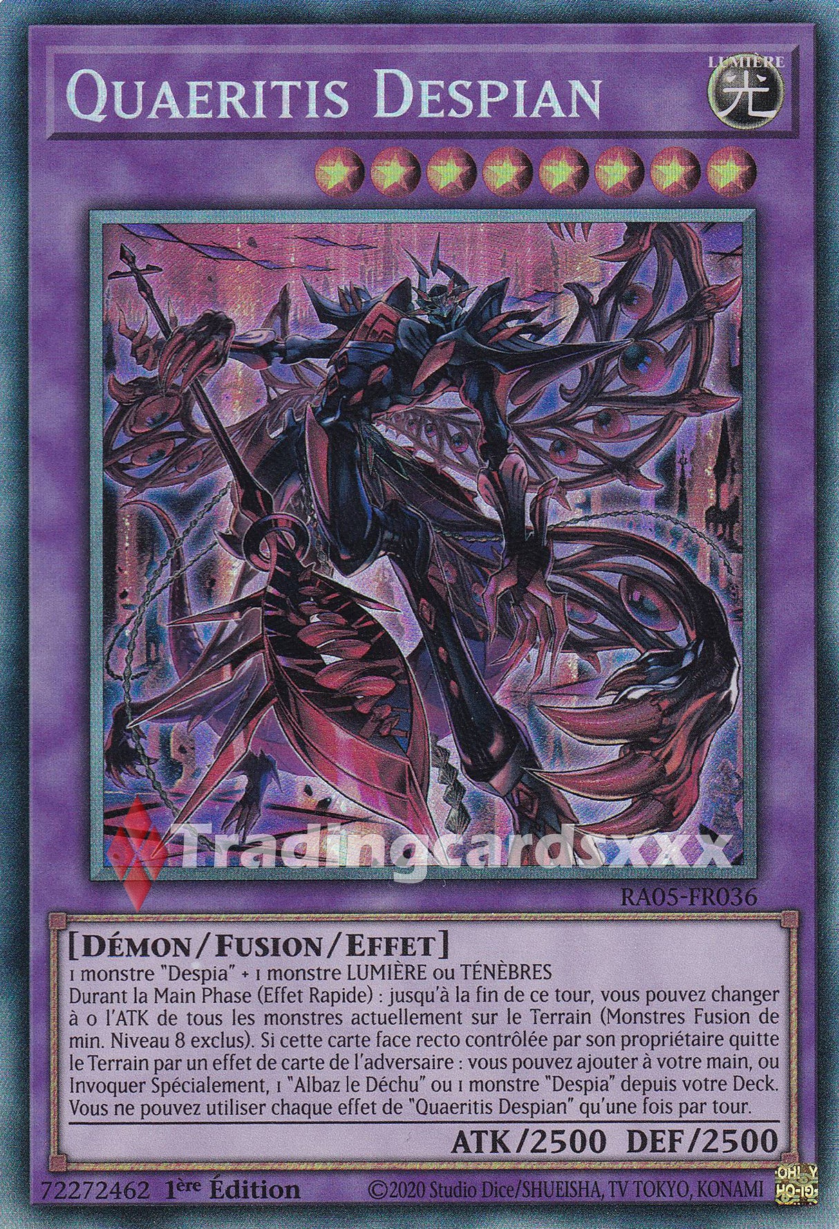 Yu-Gi-Oh! Quaeritis Despian : CR RA05-FR036