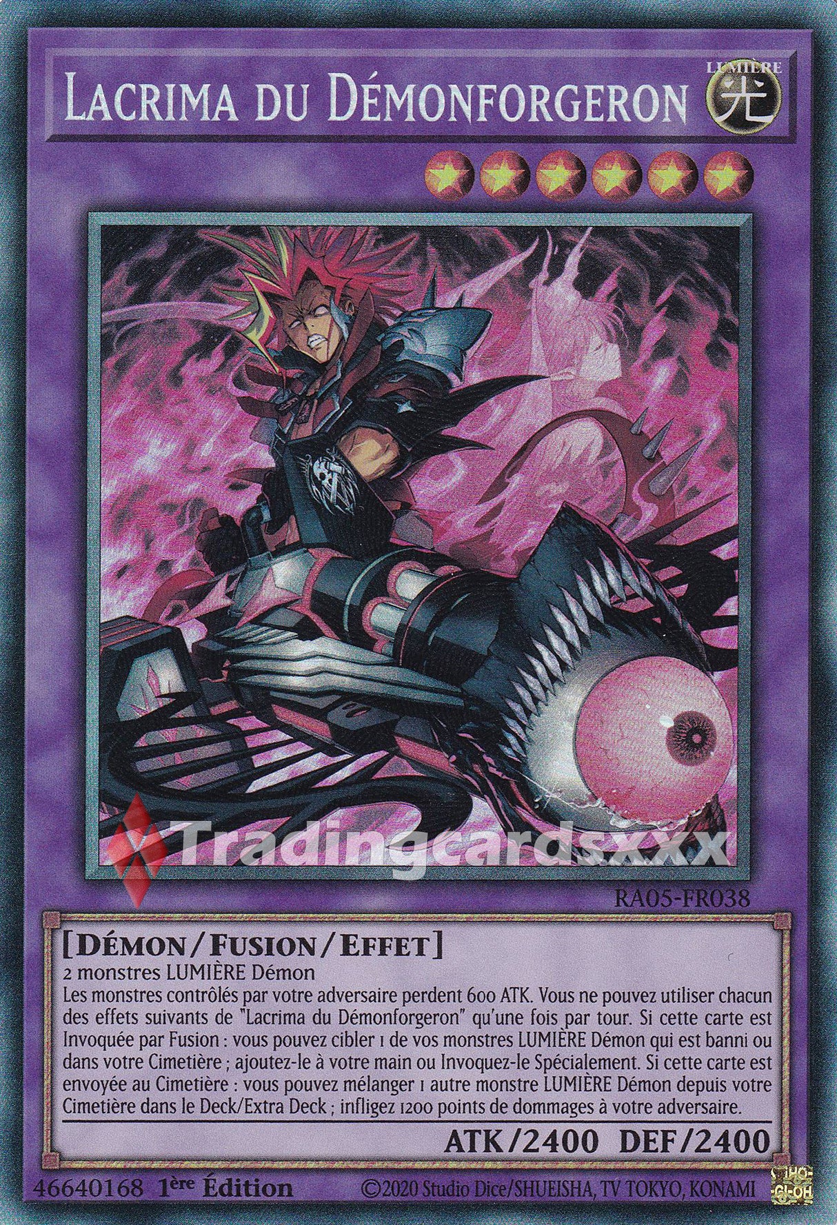 Yu-Gi-Oh! Lacrima du Démonforgeron : CR RA05-FR038
