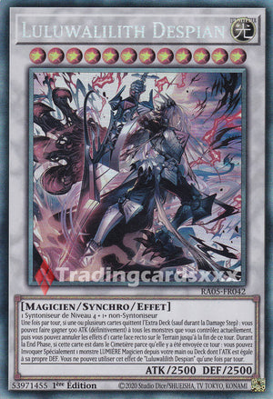 Yu-Gi-Oh! Luluwalilith Despian : CR RA05-FR042