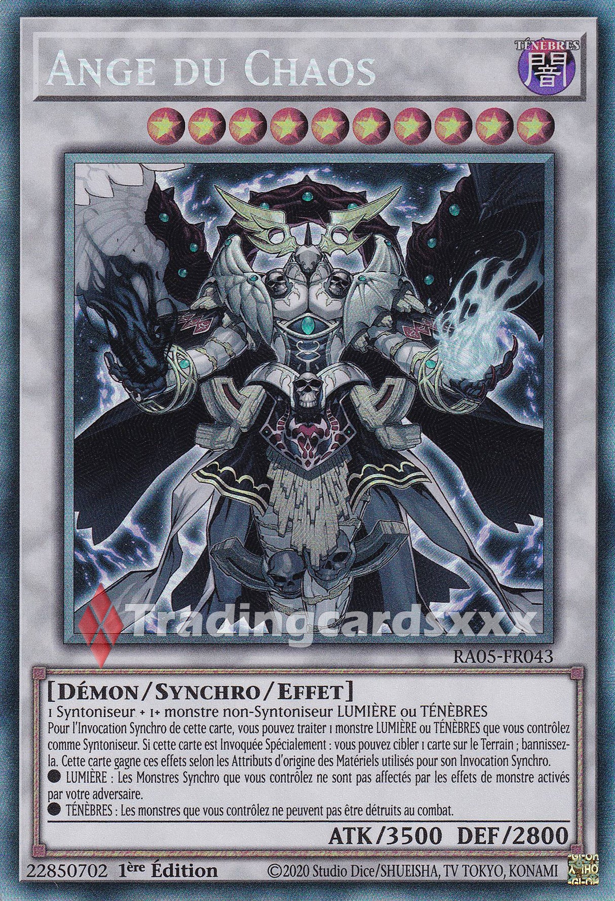 Yu-Gi-Oh! Ange du Chaos : CR RA05-FR043