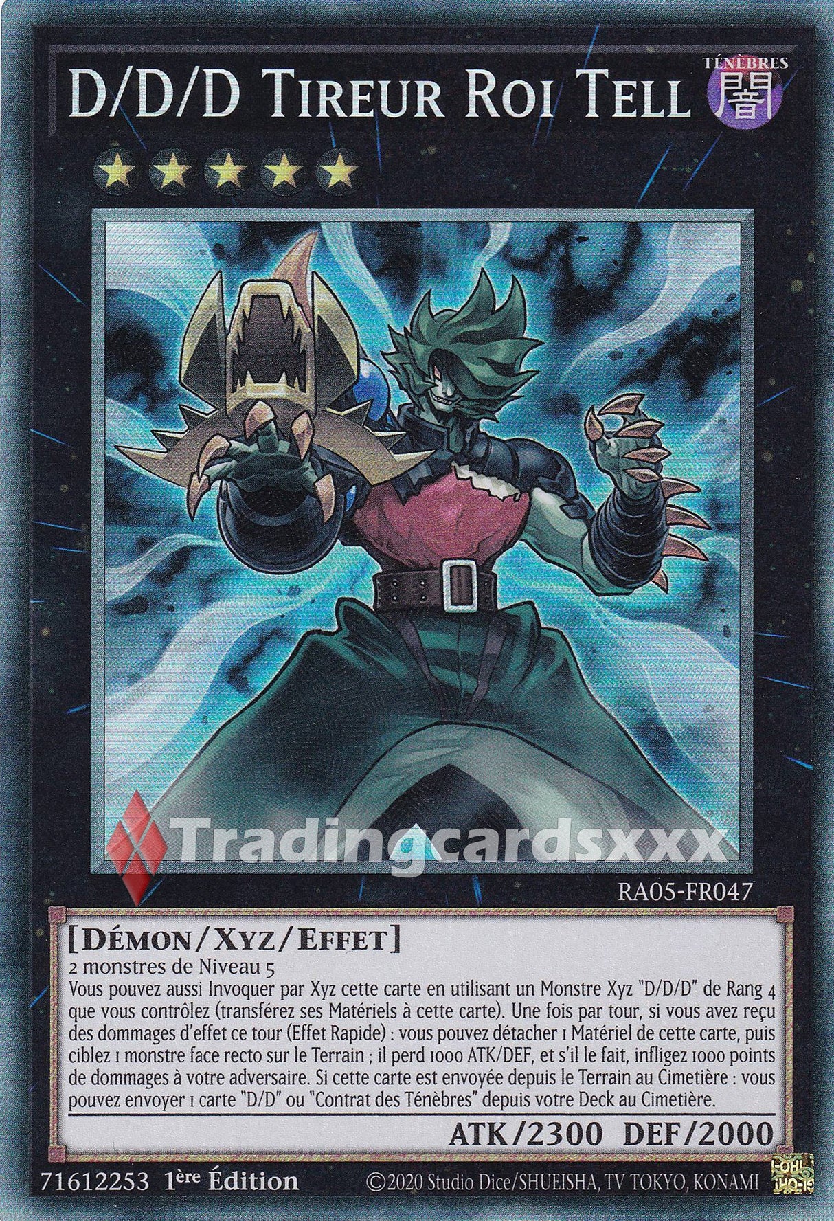 Yu-Gi-Oh! D/D/D Tireur Roi Tell : CR RA05-FR047