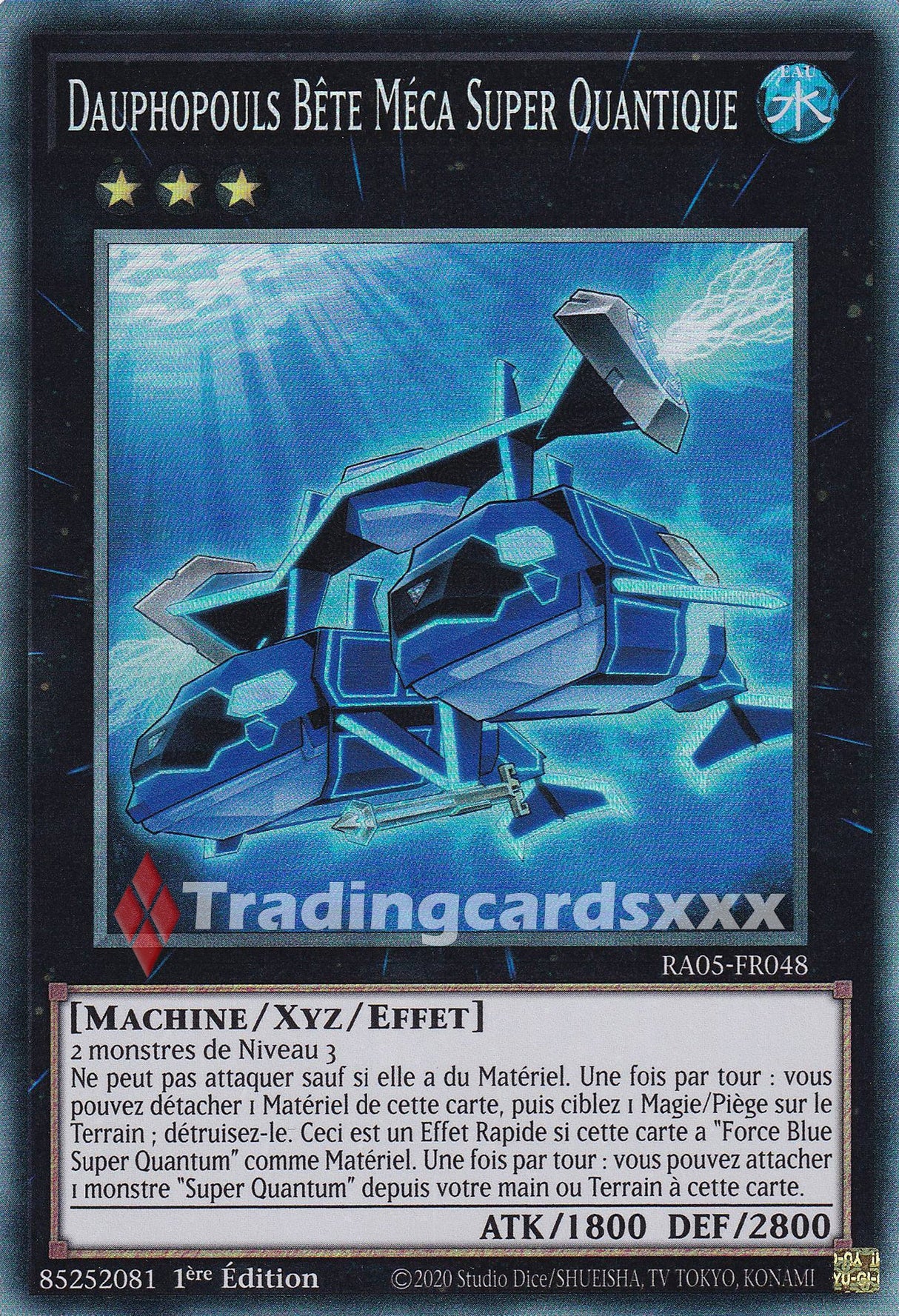 Yu-Gi-Oh! Dauphopouls Bête Méca Super Quantique : CR RA05-FR048