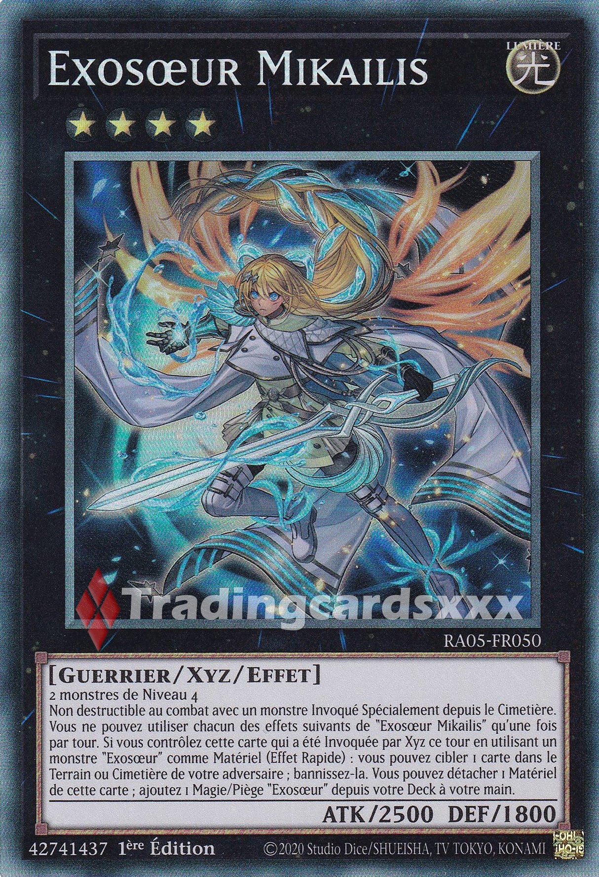 Yu-Gi-Oh! Exosœur Mikailis : CR RA05-FR050