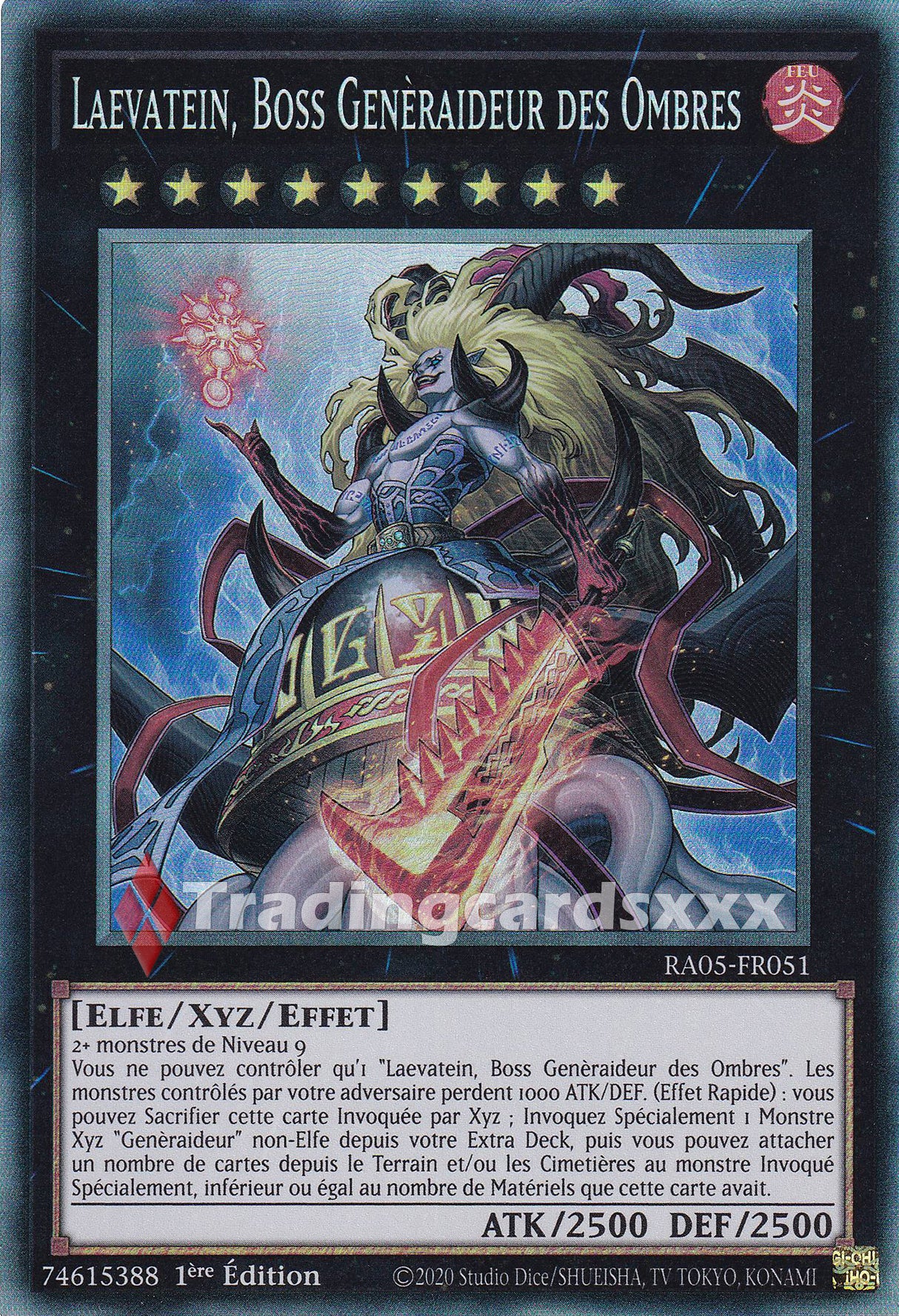 Yu-Gi-Oh! Laevatein, Boss Genèraideur des Ombres : CR RA05-FR051