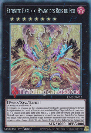Yu-Gi-Oh! Éternité Garunix, Hyang des Rois du Feu : CR RA05-FR052