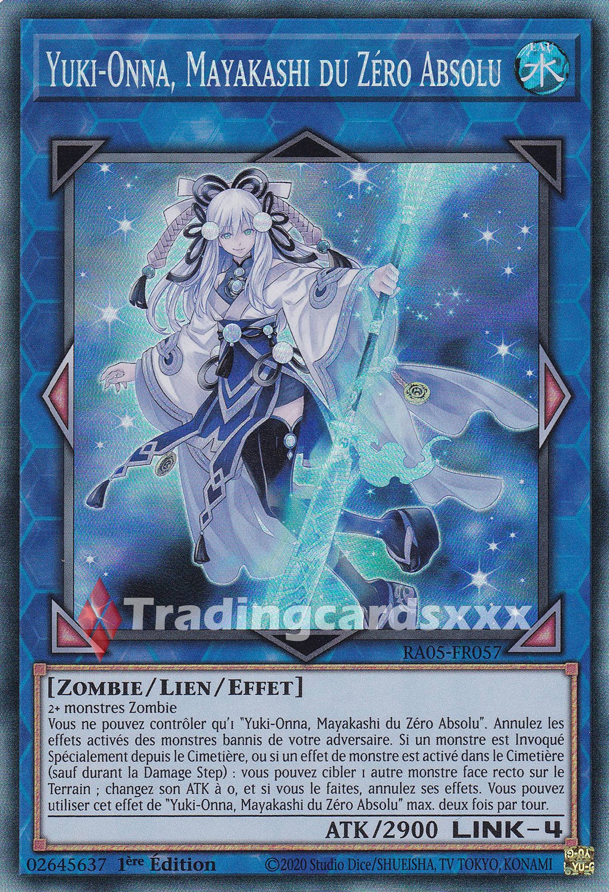Yu-Gi-Oh! Yuki-Onna, Mayakashi du Zéro Absolu : CR RA05-FR057