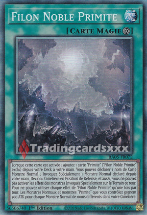 Yu-Gi-Oh! Filon Noble Primite : CR RA05-FR072