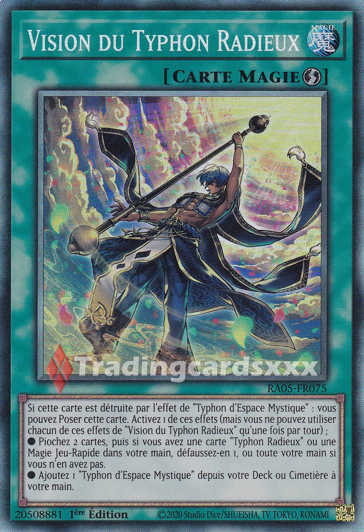 Yu-Gi-Oh! Vision du Typhon Radieux : CR RA05-FR075