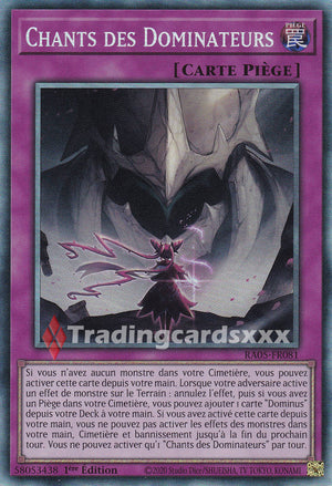 Yu-Gi-Oh! Chants des Dominateurs : CR RA05-FR081