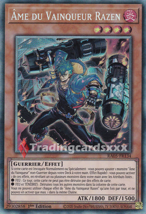 Yu-Gi-Oh! Âme du Vainqueur Razen : CR RA05-FR134