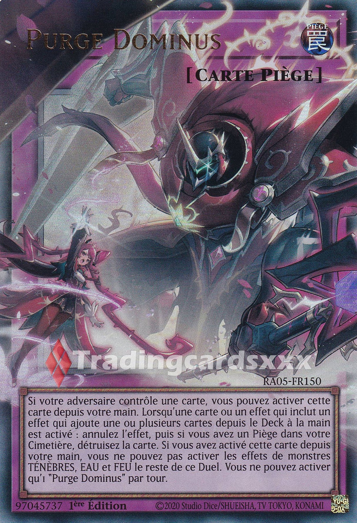 Yu-Gi-Oh! Purge Dominus : OF UR RA05-FR150