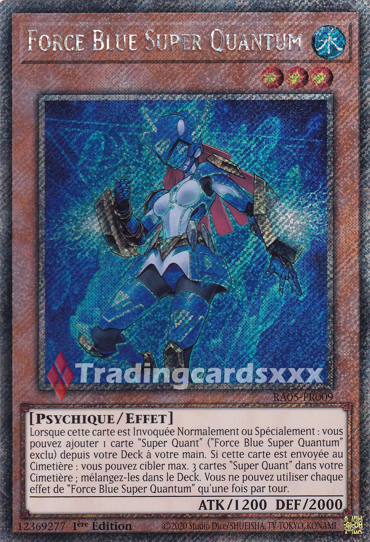 Yu-Gi-Oh! Force Blue Super Quantum : PS RA05-FR009