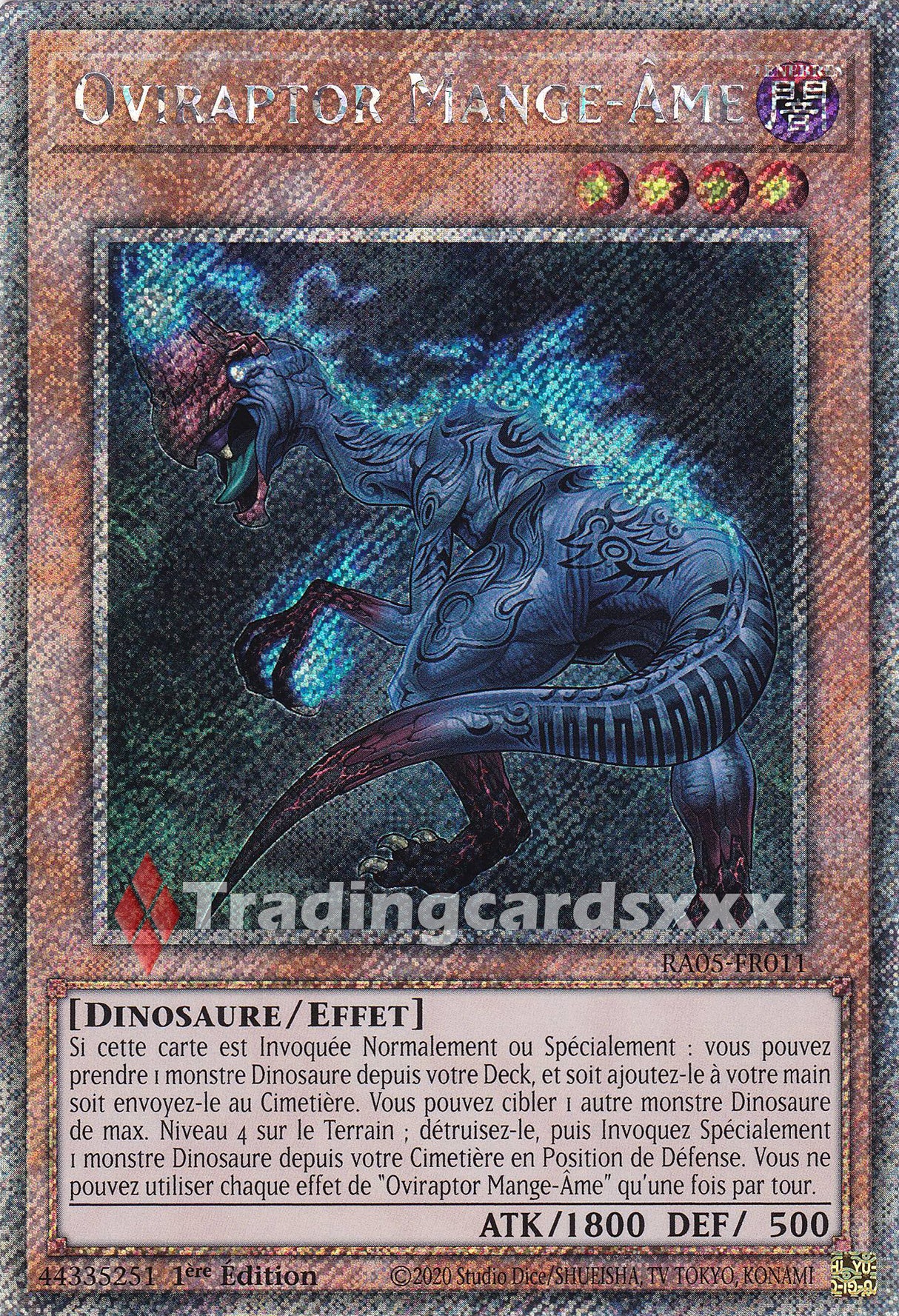 Yu-Gi-Oh! Oviraptor Mange-Âme : PS RA05-FR011