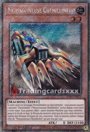 Yu-Gi-Oh! Moissonneuse Chenillinfini : PS RA05-FR014