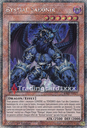 Yu-Gi-Oh! Bystial Saronir : PS RA05-FR023