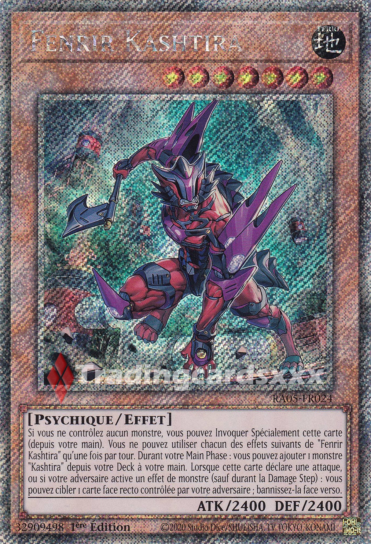 Yu-Gi-Oh! Fenrir Kashtira : PS RA05-FR024