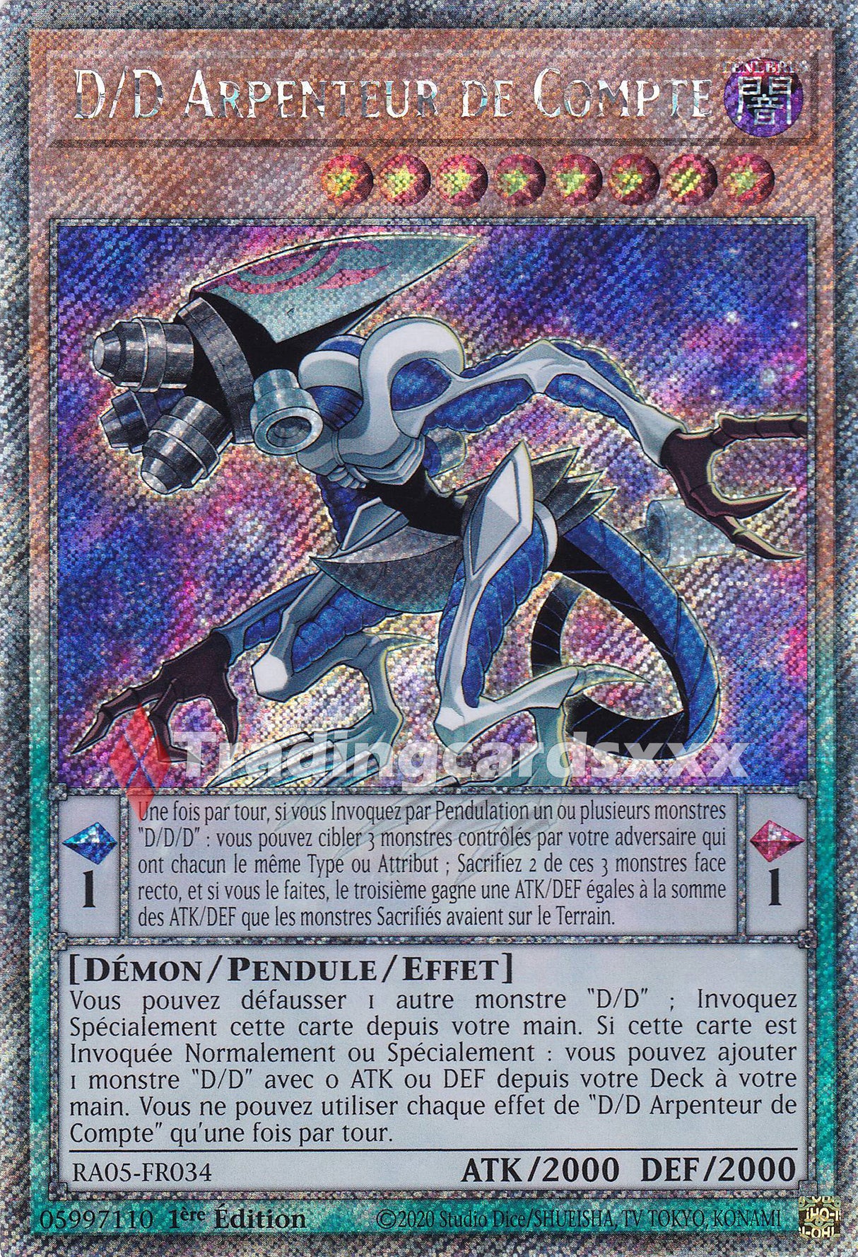 Yu-Gi-Oh! D/D Arpenteur de Compte : PS RA05-FR034