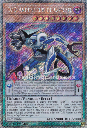 Yu-Gi-Oh! D/D Arpenteur de Compte : PS RA05-FR034
