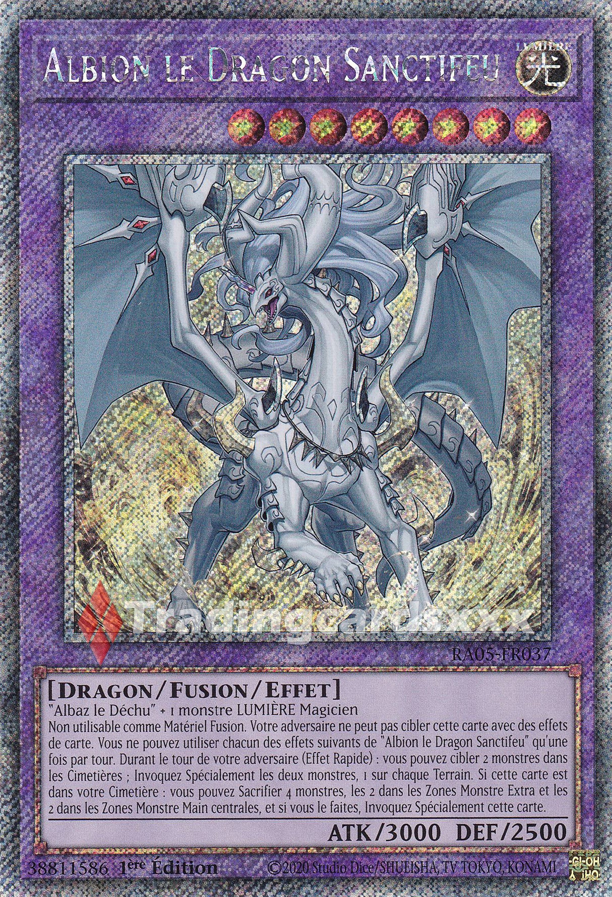 Yu-Gi-Oh! Albion le Dragon Sanctifeu : PS RA05-FR037