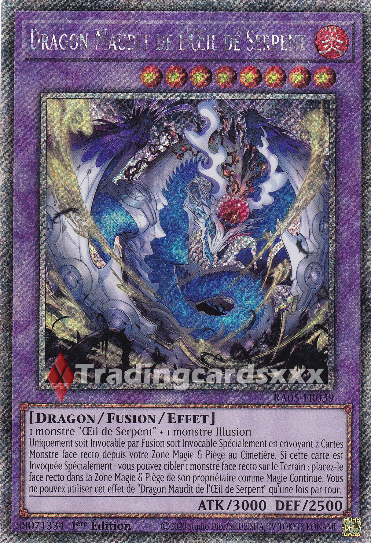 Yu-Gi-Oh! Dragon Maudit de l'Œil de Serpent : PS RA05-FR039