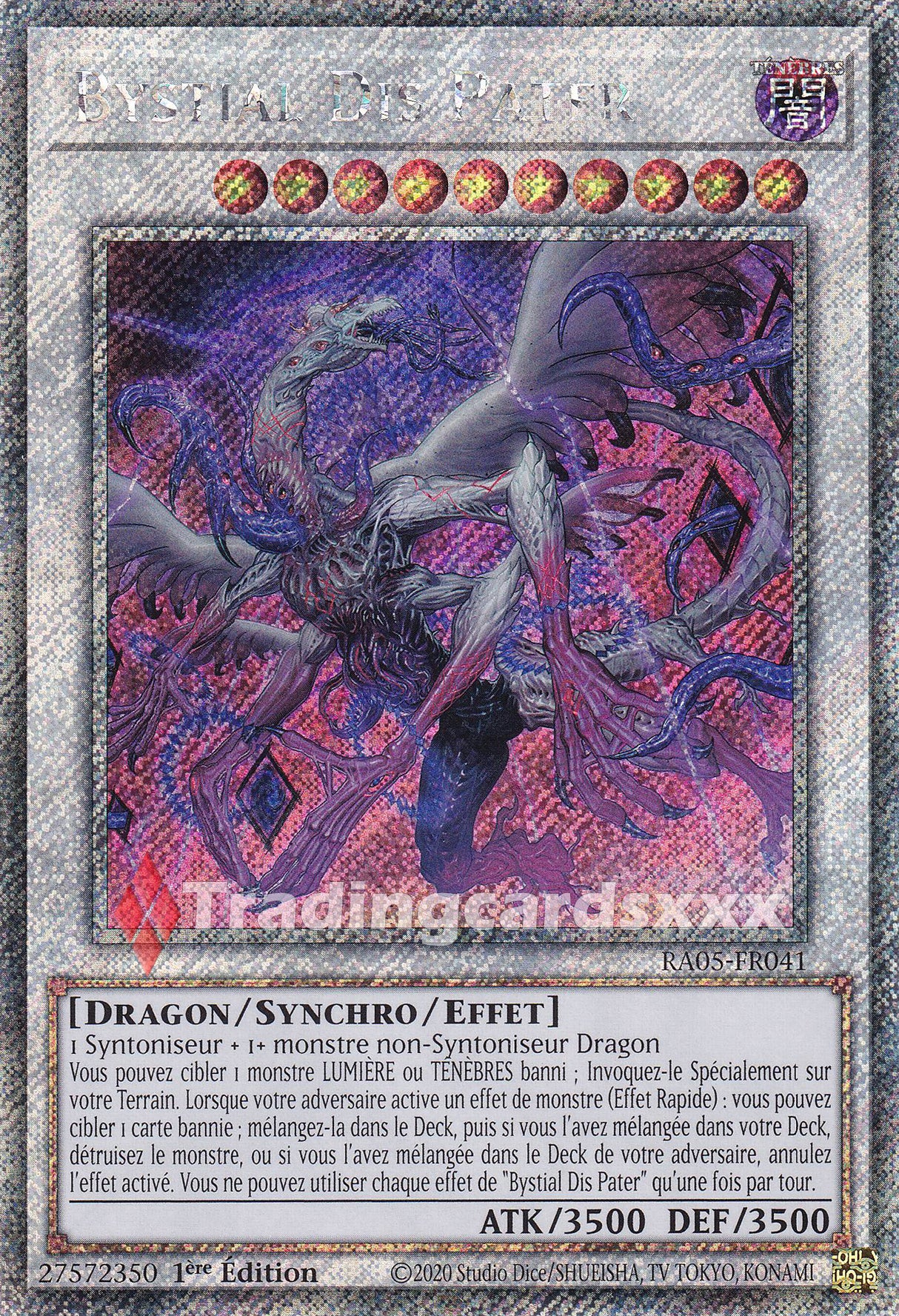 Yu-Gi-Oh! Bystial Dis Pater : PS RA05-FR041