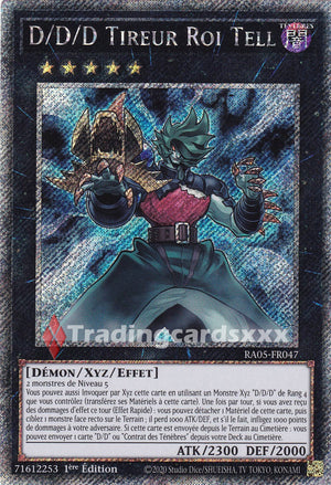 Yu-Gi-Oh! D/D/D Tireur Roi Tell : PS RA05-FR047
