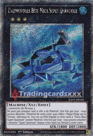 Yu-Gi-Oh! Dauphopouls Bête Méca Super Quantique : PS RA05-FR048