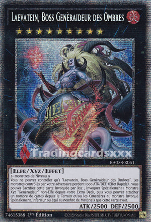 Yu-Gi-Oh! Laevatein, Boss Genèraideur des Ombres : PS RA05-FR051