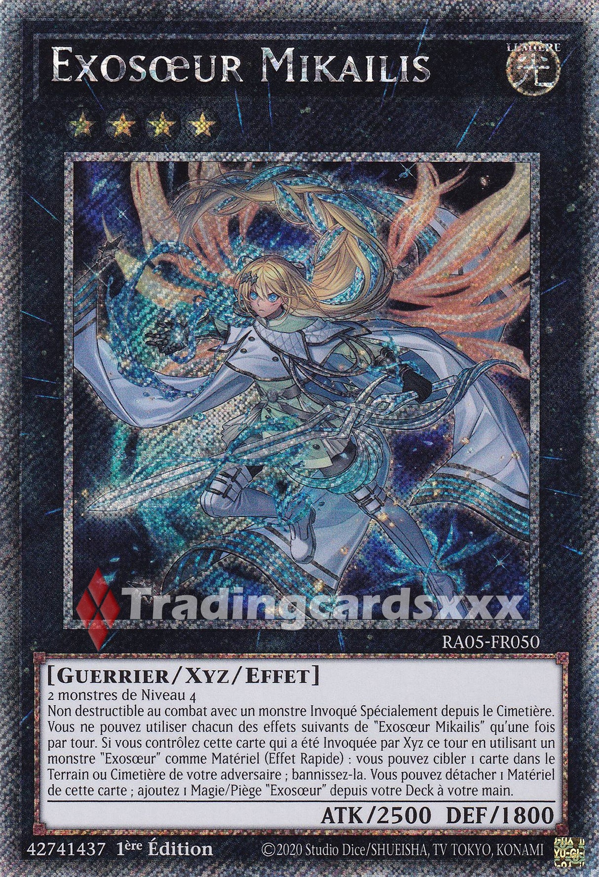 Yu-Gi-Oh! Exosœur Mikailis : PS RA05-FR050