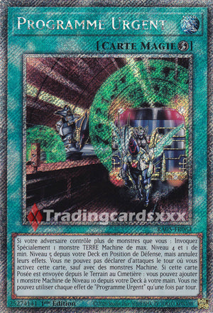 Yu-Gi-Oh! Programme Urgent : PS RA05-FR064