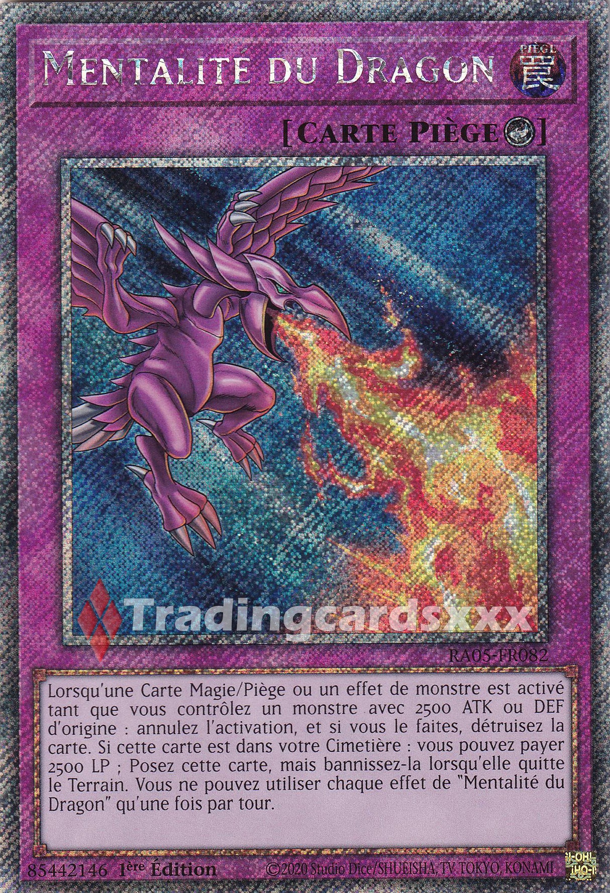 Yu-Gi-Oh! Mentalité du Dragon : PS RA05-FR082