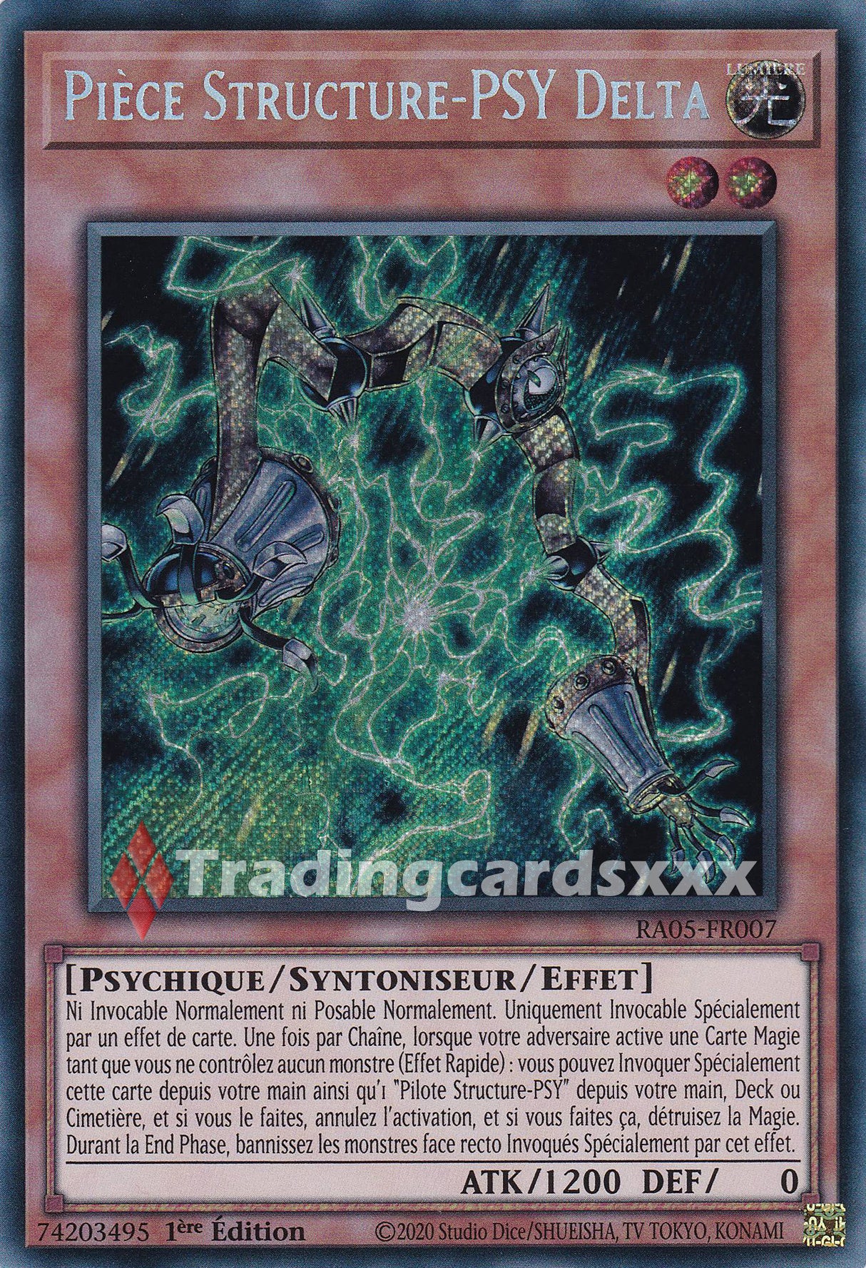 Yu-Gi-Oh! Pièce Structure-PSY Delta : SE RA05-FR007