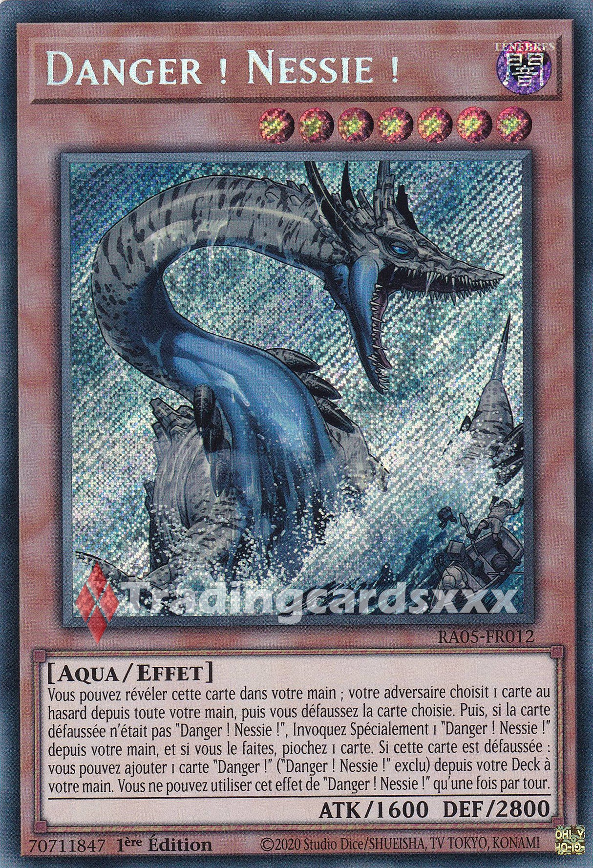 Yu-Gi-Oh! Danger ! Nessie ! : SE RA05-FR012
