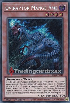 Yu-Gi-Oh! Oviraptor Mange-Âme : SE RA05-FR011