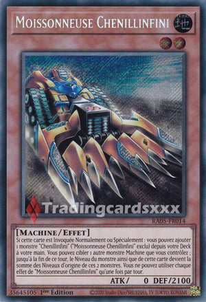 Yu-Gi-Oh! Moissonneuse Chenillinfini : SE RA05-FR014