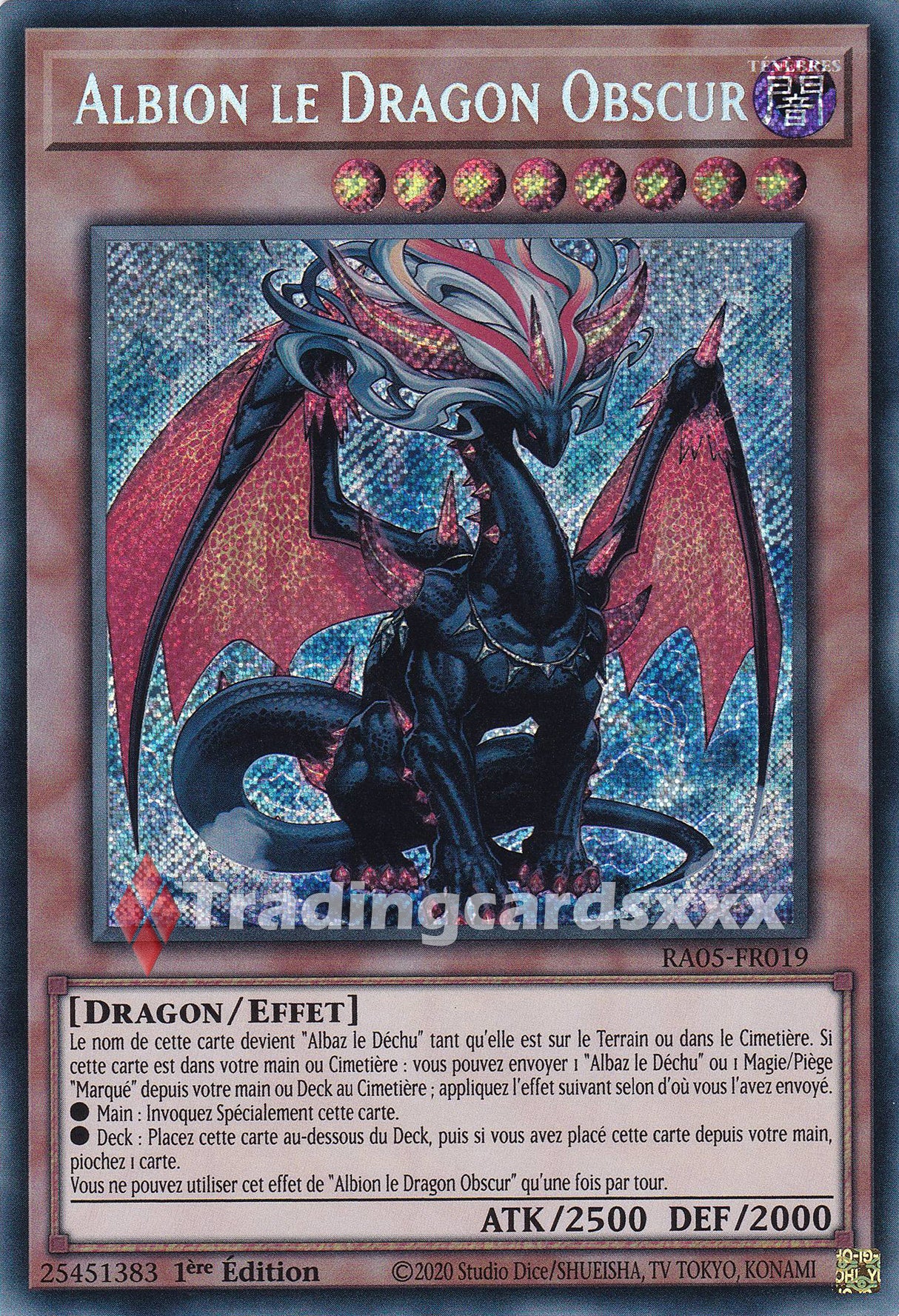 Yu-Gi-Oh! Albion le Dragon Obscur : SE RA05-FR019