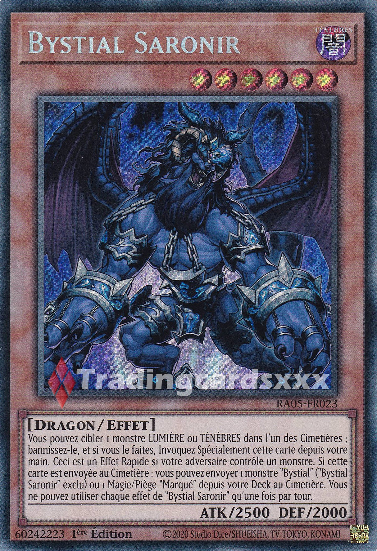 Yu-Gi-Oh! Bystial Saronir : SE RA05-FR023