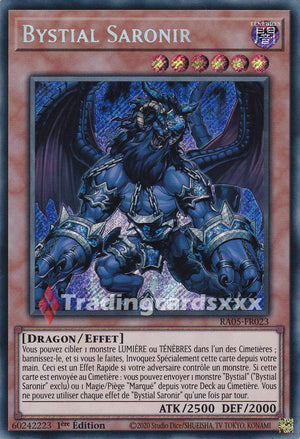Yu-Gi-Oh! Bystial Saronir : SE RA05-FR023