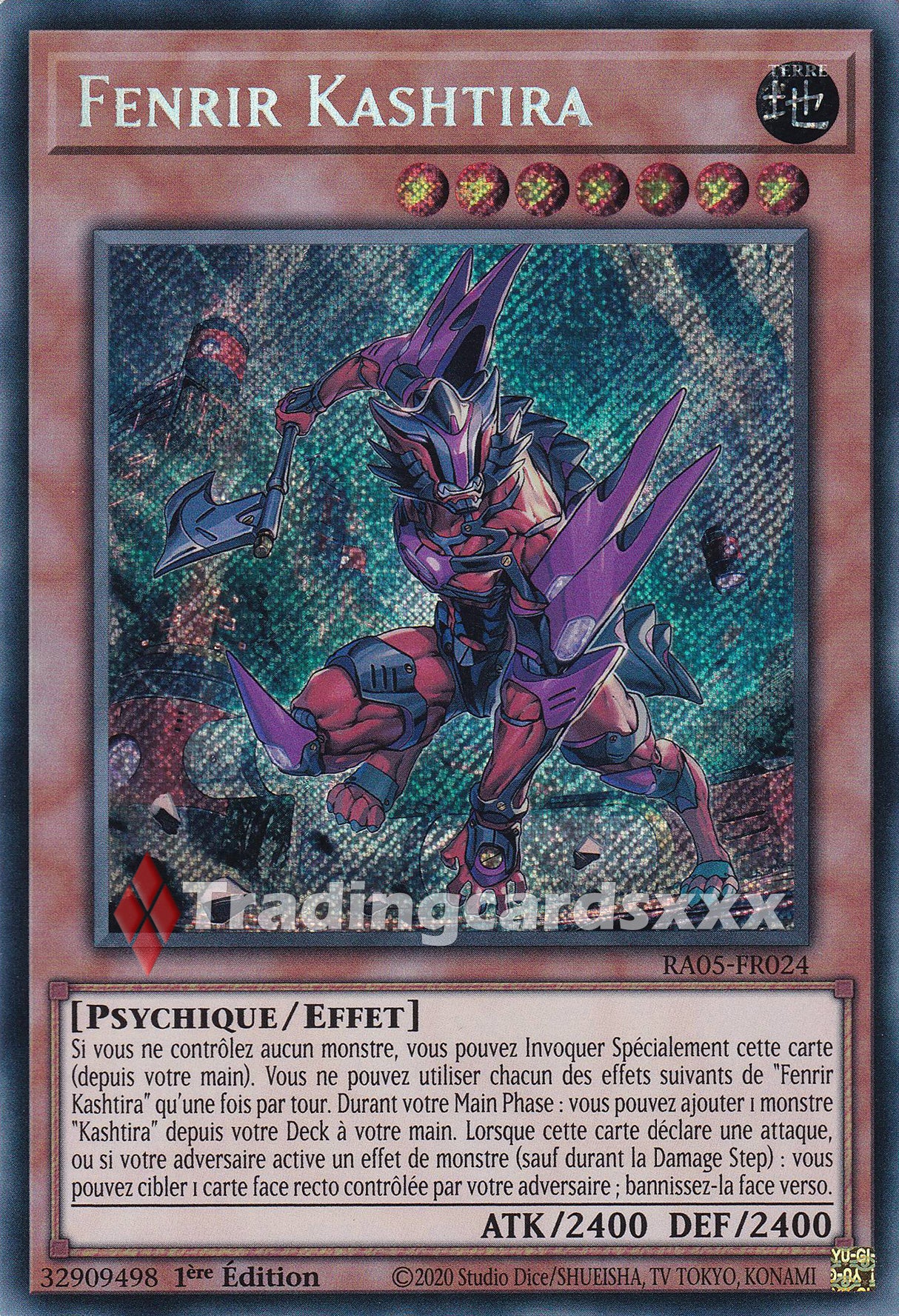 Yu-Gi-Oh! Fenrir Kashtira : SE RA05-FR024