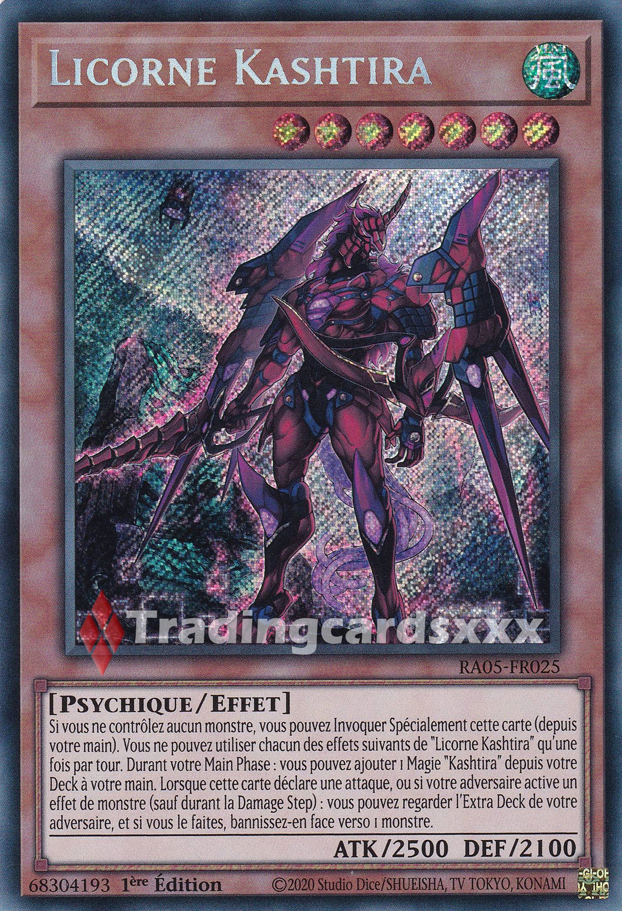 Yu-Gi-Oh! Licorne Kashtira : SE RA05-FR025