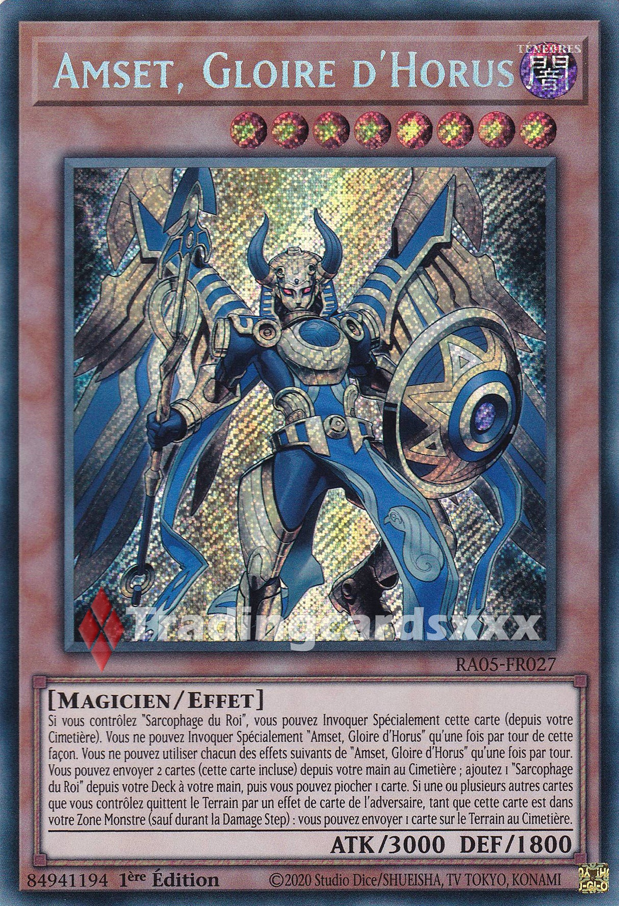 Yu-Gi-Oh! Amset, Gloire d'Horus : SE RA05-FR027