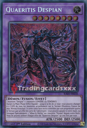 Yu-Gi-Oh! Quaeritis Despian : SE RA05-FR036