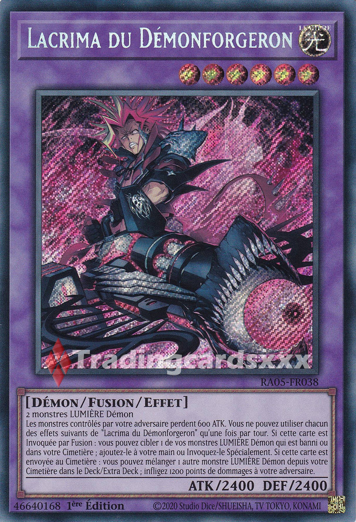 Yu-Gi-Oh! Lacrima du Démonforgeron : SE RA05-FR038